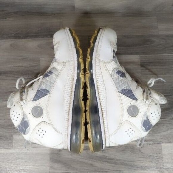 Rare Nike Air Max Terra Sertig Size 12 Hike Trail Run White Camo Full Air - Picture 5 of 8